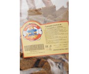 Гренки ржаные с холодец с хреном