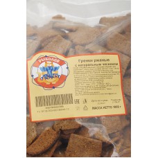 Гренки ржаные с чесноком