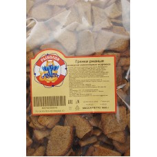 Гренки ржаные со вкусом малосольных огурчиков