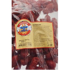 Колбаски сырокопченые c беконом (цена за 0,5 кг)