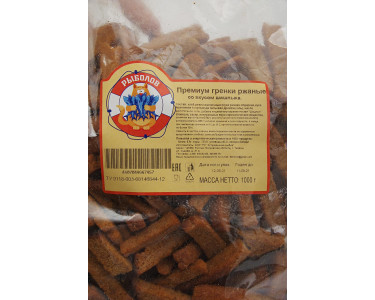 Премиум гренки ржаные со вкусом шашлыка