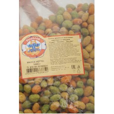 Смесь арахиса в хрустящих корочках со вкусами (сыра,бекона,васаби)